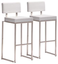 10 Most Inspiring White Bar Stools Images Kitchen Dining Nice Modern White Bar Stool Set Of 2 Contemporary Stools And Counter