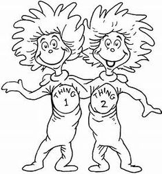 Dr Seuss Coloring Pages