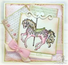 The 24 Best CAROUSEL HORSE CARDS I LIKE Images On Pinterest