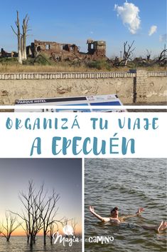 Lago epecuen antes y despues de adelgazar