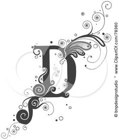 script letter d d for delma pinterest script lettering