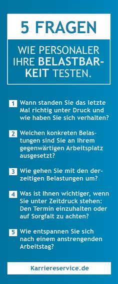Pin auf Typische Fragen im Vorstellungsgespräch - Karriereservice.de