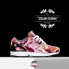 adidas zx flux bloemen