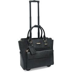 Travelwell The Runaway Compact Weekend Goodhope Rolling Duffle Bag Black