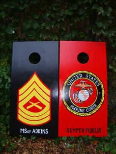 Military Salute Themed Custom JR Size Custom Cornhole Boards Perfect for Kids 15 x 30 Tailgating /& Traveling
