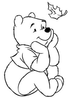 free printable winnie the pooh coloring pages for kids