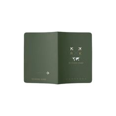 Yellow Newborn Chick On Green Grass Blocking Print Passport Holder Cover Case Travel Luggage Passport Wallet Card Holder Made With Leather For Men Women Kids Family