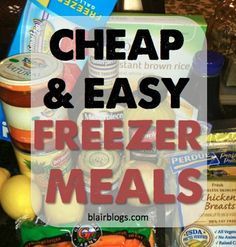 Easy dinners to freeze recipes Easy dinners to freeze recipes