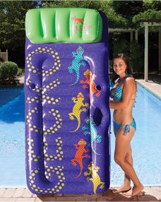 2PCs Sable Inflatable Water Float Floating Tube Pool Lounger for Pool Lake River