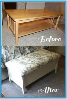 Diy Bedroom Bench vintage junky - creating character: how to: turn a coffee table Diy Bedroom Bench vintage junky - creating character: how to: turn a coffee table