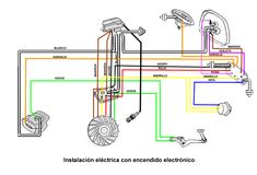 plano electrico gn 125 - Montajes eléctricos | Plano eléctrico