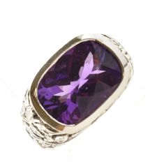 Vintage Retro Purple Cats Eye Amethyst Rhinestone Earrings 80/'s Art Deco Revival