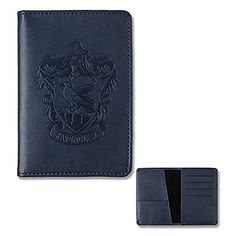 Wizarding World of Harry Potter Ravemclaw Faux Leather Embossed Passport Holder Wallet