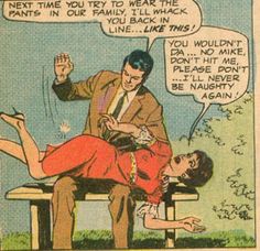 That accross her knee spank spank whack Shall accross her knee spank spank whack