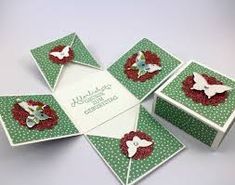 Explosionsbox Geschenk DIY Foto Box Set DIY Explosionsbox inkl Rose Gift