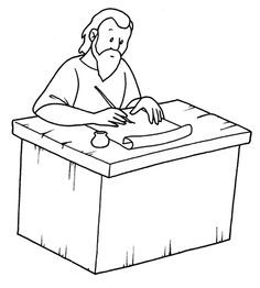 St Paul The Apostle Colouring Pages