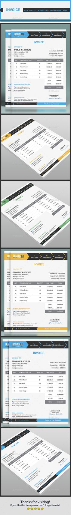 Business Invoice Templates v3 Template, Business and Buy business - indesign invoice template Business Invoice Templates v3 Template, Business and Buy business - indesign invoice template
