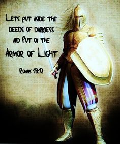 Image result for Put on the armour of Light