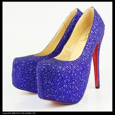 Christian Louboutin Plataformas morado Christian Louboutin Plataformas morado