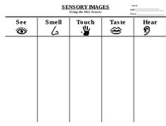 sensory details chart chart paketsusudomba co sensory details chart
