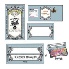 Harry Potter Scène Setter Fête Kit avec 13 Photo Booth Props poudlard gryffondor