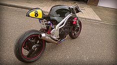 Triumph Daytona T595 Cafe Racer by Iron Pirate Garage