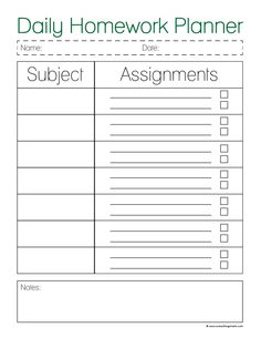 35 best homework planner images study tips school student life homework planners