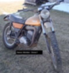 MX 175 CC Yamaha DT 175 E 1978 - Front Brake Lever Stop Switch