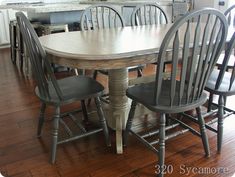 kitchen table and chairs makeover (320 * sycamore) | chair kitchen table and chairs makeover (320 * sycamore) | chair