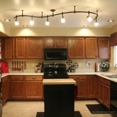 how to replace a fluorescent light with a track light pinterest