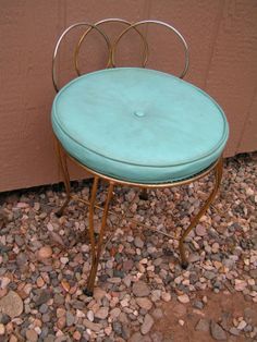 Details about Vintage 1960 Hollywood Regency Vanity Chair Stool ... Details about Vintage 1960 Hollywood Regency Vanity Chair Stool ...