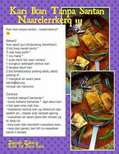 102 Imej Resepi Ikan Terbaik Makanan Resipi Makanan Dan