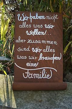 Edelrost Tafel Wir haben nicht alles...Wandschmuck Gedichttafel Schild Metall Humour, Wise Words, Inspiration, Motivation, Poems, Zitate, Verse, Handlettering, Fun