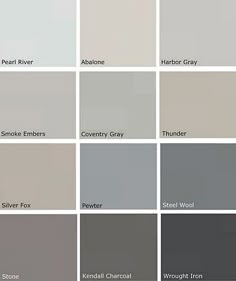 Best Grey Paint from hyphen interiors: anything on this strip at sherwin williams Best Grey Paint from hyphen interiors: anything on this strip at sherwin williams