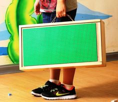 Lego Storage Play Table Folding Custom Made Wooden Chalkboard Kids Wooden Lego Storage Play Table Folding Custom Made Chalkboard For Kids Children