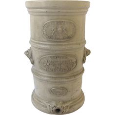 Download Stoneware Water Filters by LIPSCOMBE, pottery 1880s | Ceramic water filter, Antique ceramics ...