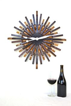 Wine Barrel Wall Art barrel head and ring art - wine bar - authentic wine barrel head Wine Barrel Wall Art barrel head and ring art - wine bar - authentic wine barrel head