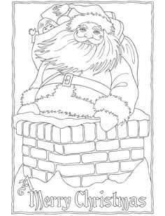 Creative Haven Vintage Christmas Greetings Coloring Book Dover Publications