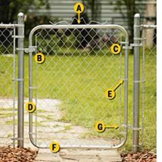 chain link fence gate parts self locking assembling and hanging chainlink gate 110 best fences to mend gates images on pinterest in 2018 chain link fence gate parts self locking assembling and hanging chainlink gate 110 best fences to mend gates images on pinterest in 2018