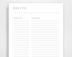 13 best recipe book templates images in 2018 recipes books