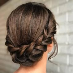 Classy Updo Hairstyles, Braided Hairstyles Tutorials, Hair Updos, Diy Hairstyles, Hair Tutorials, Modern Hairstyles, Braided Updo Wedding