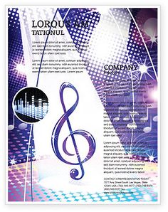 free music flyer templates