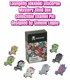 Wasabi Unicorno tokidoki Enamel Pins