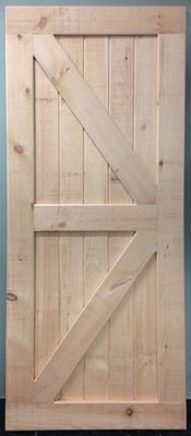 British Brace Barn Door In 2019 Interior Sliding Doors Interior Sliding Barn Doors