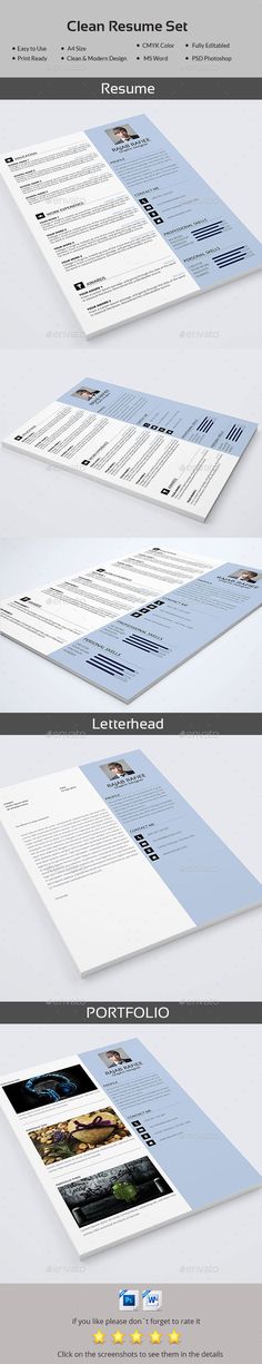 Trendy Job Resume Set Job resume, Creative and Fonts - how to set a resume Trendy Job Resume Set Job resume, Creative and Fonts - how to set a resume