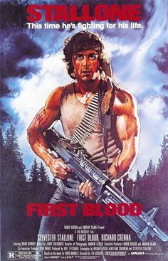 CAST: Sylvester Stallone, Richard Crenna, Brian Dennehy, Jack Starrett, David Caruso; DIRECTED BY: Ted Kotcheff; WRITTEN BY: Sylvester Stallone; CINEMATOGRAPHY BY: Andrew Laszlo; MUSIC BY: Jerry Golds