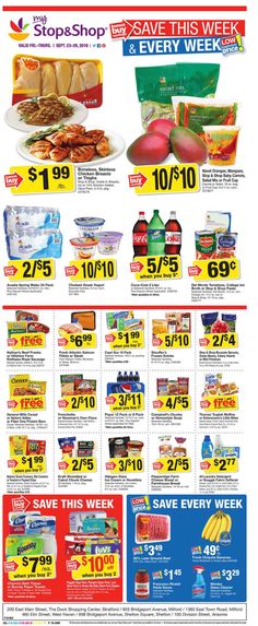 stop and shop circular september 23 29 2016 http www stop n shop flyer