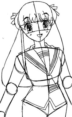 how to draw tohru honda from fruits basket with easy step by step drawing tutorial page 2 of 2 how to draw step by step drawing tutorials