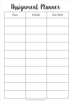 online weekly class scheduling template i used the free college