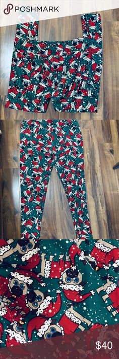 Kids L//XL LuLaRoe Christmas Holiday 2017 Mystery Leggings FREE SHIPPING